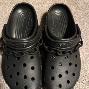 Crocs Kids Black Clogs